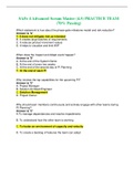 SAFe 4 Advanced Scrum Master &lpar;4&period;5&rpar; PRACTICE TEAM &lpar;70&percnt; Passing&rpar;