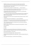 TXDOH Basic Code Enforcement  Review Questions with Complete Solutions Rated 100&percnt; 