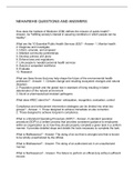 NEHA&sol;REHS QUESTIONS AND ANSWERS