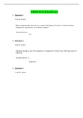 NRNP 6541 Final Exam &lpar;3 Versions&comma; 300 Q & A&comma; Latest&rpar; & NRNP 6541 Midterm Exam &lpar;3 Versions&comma; 300 Q & A&comma; Latest&rpar;&colon; Walden University &vert; 100&percnt; Correct Q & A &vert;