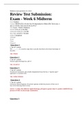 NRNP 6552 Midterm Exam &lpar;2 Versions&comma; 200 Q & A&comma; Latest&rpar; &sol; NRNP6552 Midterm Exam &sol; NRNP 6552 Week 6 Midterm Exam &sol; NRNP6552 Week 6 Midterm Exam&colon; Walden University &vert; 100&percnt; Correct Q & A &vert;