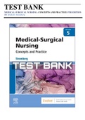 Test Bank for Dewits Medical Surgical Nursing Concepts and Practice 5th Edition Stromberg Chapter 1-49 Newest Version 2023