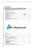 Praktijkleerplan - eerste stage opdracht jaar 3