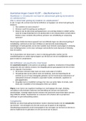 Samenvatting hoofdstukken van boek KLOP deeltentamen 1 - universiteit Utrecht