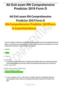 RN Comprehensive Predictor 2019Form D (LatestSolutions)