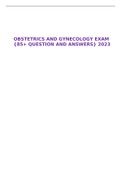 OBSTETRICS AND GYNECOLOGY EXAM {85+ QUESTION AND ANSWERS} 2023