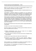 Samenvatting H1o &vert; Overheidsbeleid &vert; bestuur&comma; beleid en recht &vert; Leerjaar 1 &vert; Semester 2 &vert; Integrale Veiligheidskunde &vert; HHS