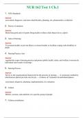 NUR 162 &lpar; LATEST 2024 &sol; 2025 &rpar; TEST 1 CH&period;1 &vert; COMPLETE ANSWERS 100&percnt; CORRECT