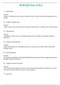 NUR 162 &lpar; LATEST 2024 &sol; 2025 &rpar; TEST 1 CH&period;2 &vert; NEW FULL QUESTIONS AND ANSWERS 100&percnt; CORRECT