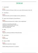 NUR 162 &lpar; LATEST 2024 &sol; 2025 &rpar; &vert; GRADED A&plus; &vert;  PASSED &vert; NEW FULL EXAM ACTUAL