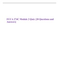 FCCA 274C Module 2 Quiz {20 Questions and Answers}
