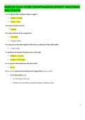 NURS230 EXAM GUIDE&vert;GROWTH&DEVELOPMENT MILESTONES 2022 UPDATE