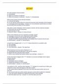 ISTAT EXAMS QUESTIONS AND ANSWERS