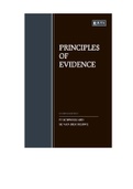 Principles of Evidence 4th Edition - PDF Book by Pamela-Jane Schwikkard and S. E. Van der Merwe