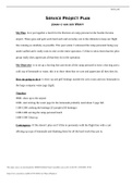 Service Project Plan latest complete sets&rpar; &vert; Download To Score A