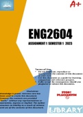 ENG2604 ASSIGNMENT 1 SEMESTER 1 2023