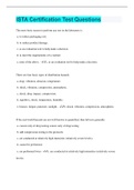 ISTA Certification Test Questions &vert;  60 Questions with 100&percnt; Correct Answers &vert; Verified &vert; Latest Update &vert; 20 Pages