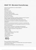 DNAP 707 Microbial Chemotherapy