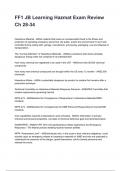 J&B Fire Fighter I All Chapters  Practice Tests &lbrace;QUESTIONS WITH ALL ANSWERS 100&percnt; CORRECT&rcub; &lpar;2025 &sol; 2026&rpar; &lpar;Verified by Experts&rpar;ALL BUNDLED HERE&excl;&excl;&excl;