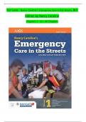 TEST BANK - Nancy Caroline&rsquo;s Emergency Care in the Streets&comma; 8th Edition by Nancy Caroline Chapters 1 - 53 &vert; All Chapters &emsp;