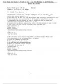 Test Bank - Becker-s World of the Cell&comma; 10th Edition &lpar;Hardin&comma; 2022&rpar; Chapter 1-26 All Chapters 2024-2025