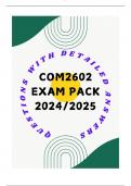 COM2602 EXAM PACK 2024&sol;2025
