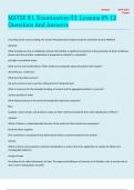 MATSE 81&comma; Examination 03 Lessons 09-12 Questions And Answers
