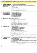WGU C963 OA Exam Test with Verified Answers Graded A&plus;