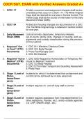  CDCR SGT&period; EXAM with Verified Answers Graded A&plus;