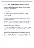 CCS-P Exam Questions With Complete Solutions&period;pdf