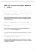 FAM 253 Exam 4 questions & answers A&plus; graded 