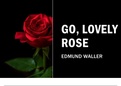 IEB Poem - Go, Lovely Rose