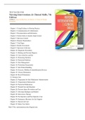 TEST BANK FOR NURSING INTERVENTIONS AND CLINICAL SKILLS 7TH EDITION BY POTTER WITH RATIONALES