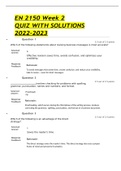 EN 2150 Week 2 QUIZ WITH SOLUTIONS 2022-2023