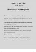 Macromolecule Exam Study Guide&period;