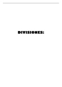 divisiones