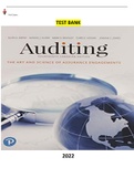 Test Bank for Auditing-The Art and Science of Assurance Engagements&comma; 14ce&period;by Alvin Arens&comma; Randal Elder&comma; Mark Beasley&comma; Chris Hogan & Joanne Jones&period;ALL Chapters 1-20&vert;578 pages&vert; included and updated 