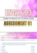 ENG2603 Assessement 2  Semester 1 - 2023 Answers ( 857863)