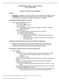 NUR 3525 Mental Health Concepts in NursingExam 1 Study Guide