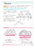Notes on trusses, Structural Analysis