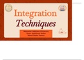 integration techniques 