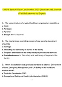 IAHSS Basic Officer Certification 2023 Questions and Answers 