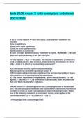 bch 3025 exam 3 with complete solutions 2024&lowbar;2025&period;