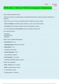 PPN 301 - Week 9 With Complete Solutions