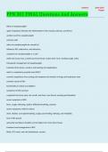 PPN 301 FINAL Questions And Answers