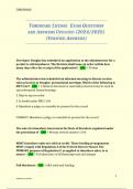TIMESHARE LICENSE  EXAM QUESTIONS AND ANSWERS UPDATED &lpar;2024&sol;2025&rpar; &lpar;VERIFIED ANSWERS&rpar;