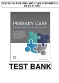 TEST BANK Primary Care Interprofessional Collaborative Practice 6th Edition by Terry Mahan Buttaro