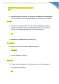  BSN NUR 309 Pathological for the registered nurse week 1-11 latest 2023&sol;2024