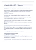Chamberlain NR599 Midterm Q & A Latest 