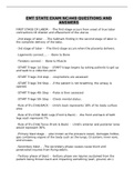 EMT STATE EXAM NC&sol;449 QUESTIONS AND ANSWERS
